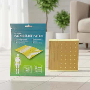 Meditan <span class=keywords><strong>Patch</strong></span> Herbal au Piment, Compresse Chaude pour le Cou, les Épaules et les Articulations, Soulagement de la Douleur par Infrarouge Lointain - Product Image 5