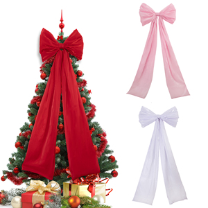 Mẫu Chấp Nhận 80*180Cm Lớn Cây Giáng Sinh Cung Mua Ribbon <span class=keywords><strong>Bow</strong></span> Trang Trí - Product Image 1