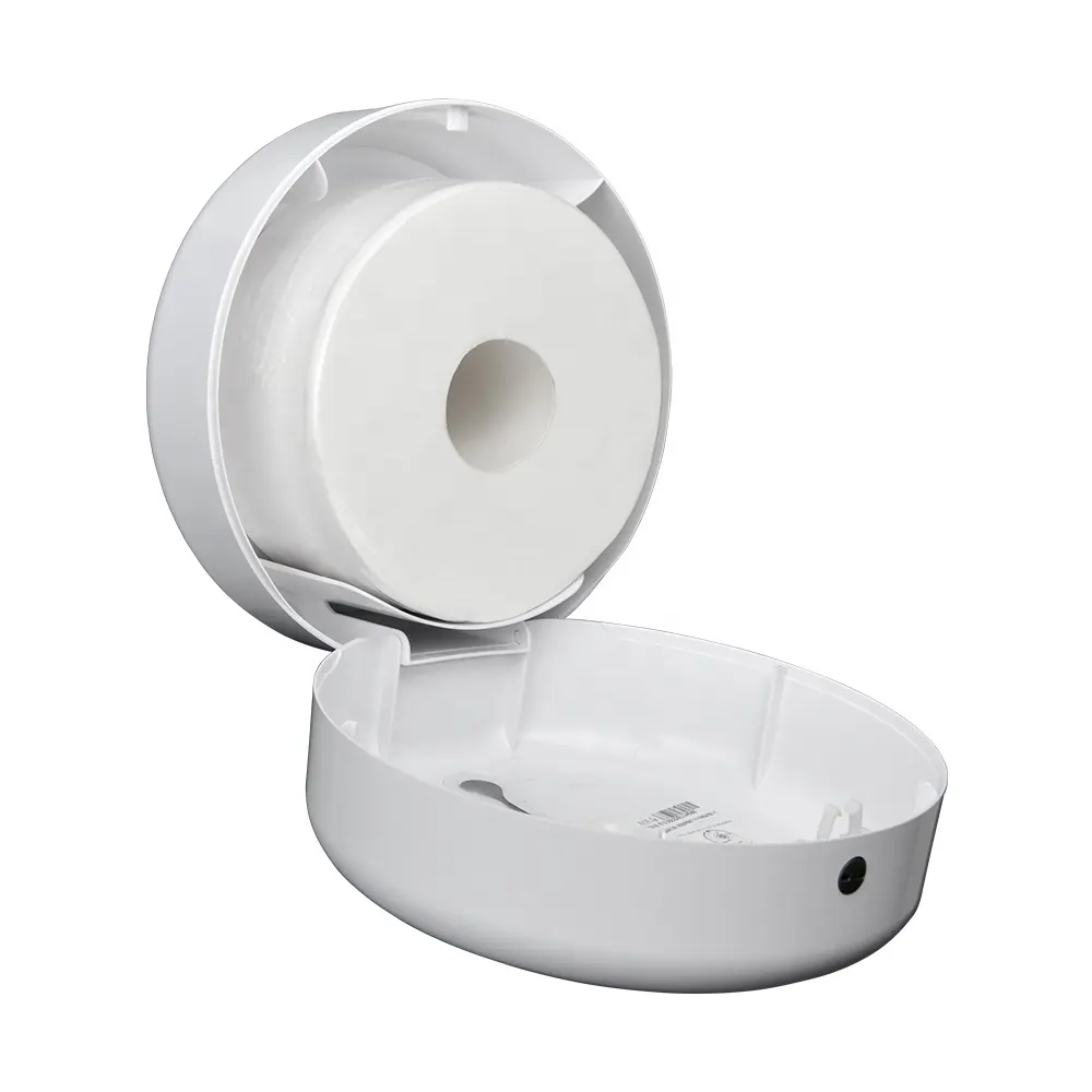 Custom LOGO Center Pull Paper Roll Dispenser Wall Mounted Toilet Paper Dispenser for Bathroom