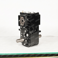 Speed multiplier atv gearbox 760rpm 180hp transmisi gearbox untuk traktor pertanian