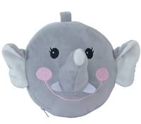 Oreiller en peluche animal créatif prêt pour le voyage avec masque pour les yeux caché Produit de confort pour enfants