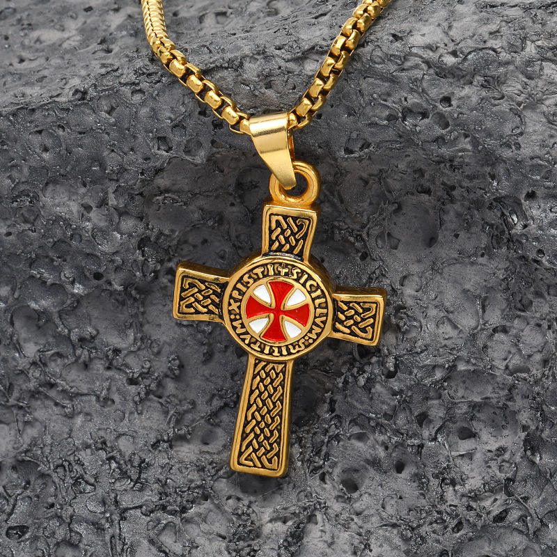 Steel color pendant + Steel color 3.0 square pearl