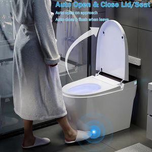 Disponibile: WC Smart per Uso Domestico, Bidet Elettrico, Toilette in Ceramica Completamente Automatica, Moderna e Intelligente - Product Image 4