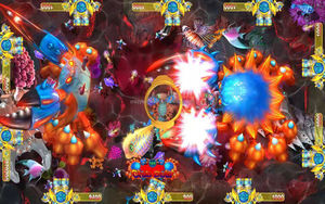 CSGame Bestest Price 4 Player 32Inch LCD Fishing Game Machine Video Games Bear Strike - Product Image 6