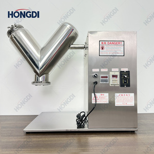 Mélangeur de laboratoire en V de 10 L, mélangeur en V de table en acier inoxydable pour une uniformité élevée des poudres en recherche et pour les tests à l'échelle pilote - Product Image 6