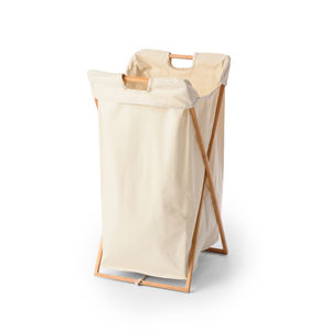 Vente d'usine Hot Seller Panier à linge en bambou à cadre en X Panier à linge pliable de qualité supérieure - Product Image 4