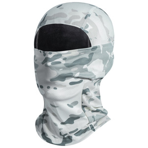 Máscara Facial de Ciclismo con Camuflaje Invernal/Cubrecabezas de Esquí, Forro Polar Cálido, Máscara Deportiva para Exteriores, Transpirable, de Secado Rápido y Gruesa - Product Image 2