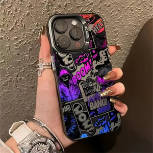 เคสโ<span class=keywords><strong>ท</strong></span>รศัพ<span class=keywords><strong>ท</strong></span>์แบบแข็งพิมพ์ลายกราฟฟิตีชั่วร้ายสำหรับ <span class=keywords><strong>OPPO</strong></span> Find X9 Pro X9 A6 A6โปร F31 F31กันกระแทก - Product Image 3