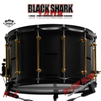 Tambour à ressort basse fréquence Beatello 14" x 8" – Batterie de tambours à ressort professionnelle 5,0 mm, idéale pour les ensembles de batterie