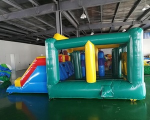 Tobogán inflable <span class=keywords><strong>hinchable</strong></span> <span class=keywords><strong>Castillo</strong></span> Tobogán colorido Interior y exterior Jungla inflable Carrera de obstáculos Salida de fábrica - Product Image 4