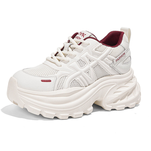 2026 Spring New Arrival Women's Sporty Low Top Sneakers with Built in Heel Lift Versatile Casual Sneakers for Women - Product Image 3