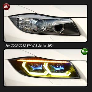 TYPY Car Styling pour <span class=keywords><strong>BMW</strong></span> <span class=keywords><strong>E90</strong></span> Phare 2005-2012 Phares 320i 325i 318i DRL Clignotant High Beam <span class=keywords><strong>LED</strong></span> <span class=keywords><strong>Angel</strong></span> Eye - Product Image 3