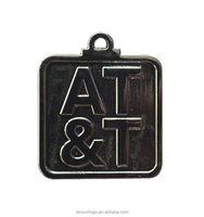 Factory Supply Typenschild Stamp ing Dog Doppelseitige benutzer definierte Farbe Gepäck anhänger Metall Aluminium Eloxal QR-Code für