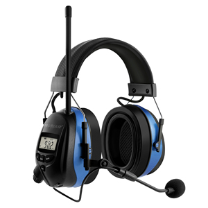 Orejeras <span class=keywords><strong>de</strong></span> Protección Auditiva con Bluetooth, Radio AM/FM y Micrófono Externo para <span class=keywords><strong>Caza</strong></span> y Tiro - Product Image 1