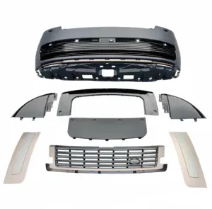 Topkwaliteit Sv Bodykit Voor Range Rover Vogue 2023 + Upgrade Sv-Stijl Grille Voorbumper Zijspatbordventilatie