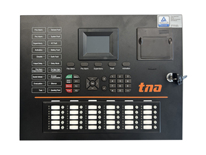Panneau de commande d'alarme incendie en promotion avec écran LCD, 1 boucle adressable pour hôtels et usines - Product Image 1