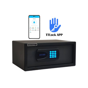 TTLOCK APP Intelligent Hotel Safe All Steel Small Hotel Safe Electronic Password Safe <b>Box</b> TTLOCK Code Hotel Password Safe <b>Box</b> - Product Image 6