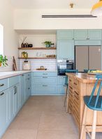 Lemari kustom industri Modern keren, Oven uap tanam, Penyimpanan kabinet penuh, gaya tanpa pulau, untuk penggunaan komersial