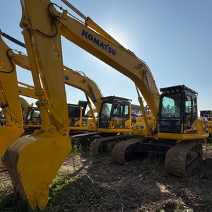 Garantie après-vente pour une utilisation agricole et domestique, excavatrice hydraulique sur chenilles Komatsu PC200 d'occasion de 20 tonnes - Product Image 1