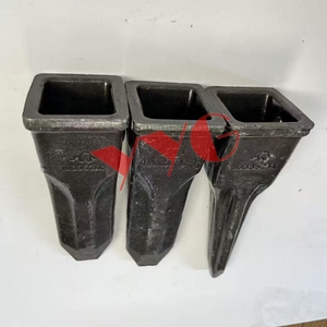 1 u3252 pezzi di ricambio neri HRC48-52 dei denti della benna dell'acciaio legato per l'escavatore 7.5m ³ alle capacità 70ton per l'industria edile - Product Image 2