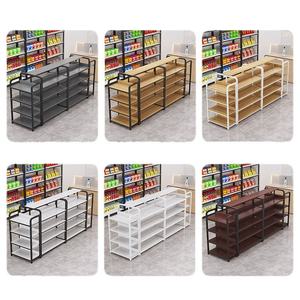 Exhibidor de Doble Cara Personalizado para Supermercado, Estante Metálico para Refrigerios, Tienda de Conveniencia, Muestras, Tabaco, Productos Alcohólicos - Product Image 2