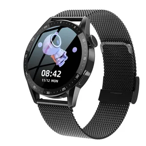 T3PRO Smartwatch Waterproof Watch BT Calling Stainless Steel Reloj Inteligente Sports Bracelet Waterproof T3 PRO Smart Watch