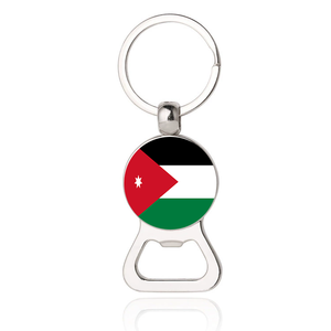 Ensembles de cadeaux d'entreprise <span class=keywords><strong>Jordan</strong></span> Country Hand Flag Pins Horn Keychain pour le grand match de football 2026 aux États-Unis - Product Image 5
