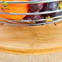 Meilleures ventes : Panier de présentation simple en bambou pour fruits et légumes, idéal pour la maison