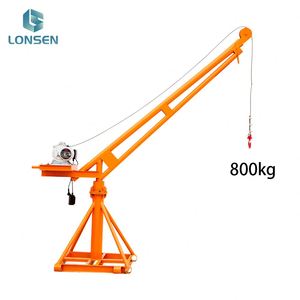 500kg 800kg 1000kg Monkey Lift Mini Construction <b>Crane</b> - Product Image 3
