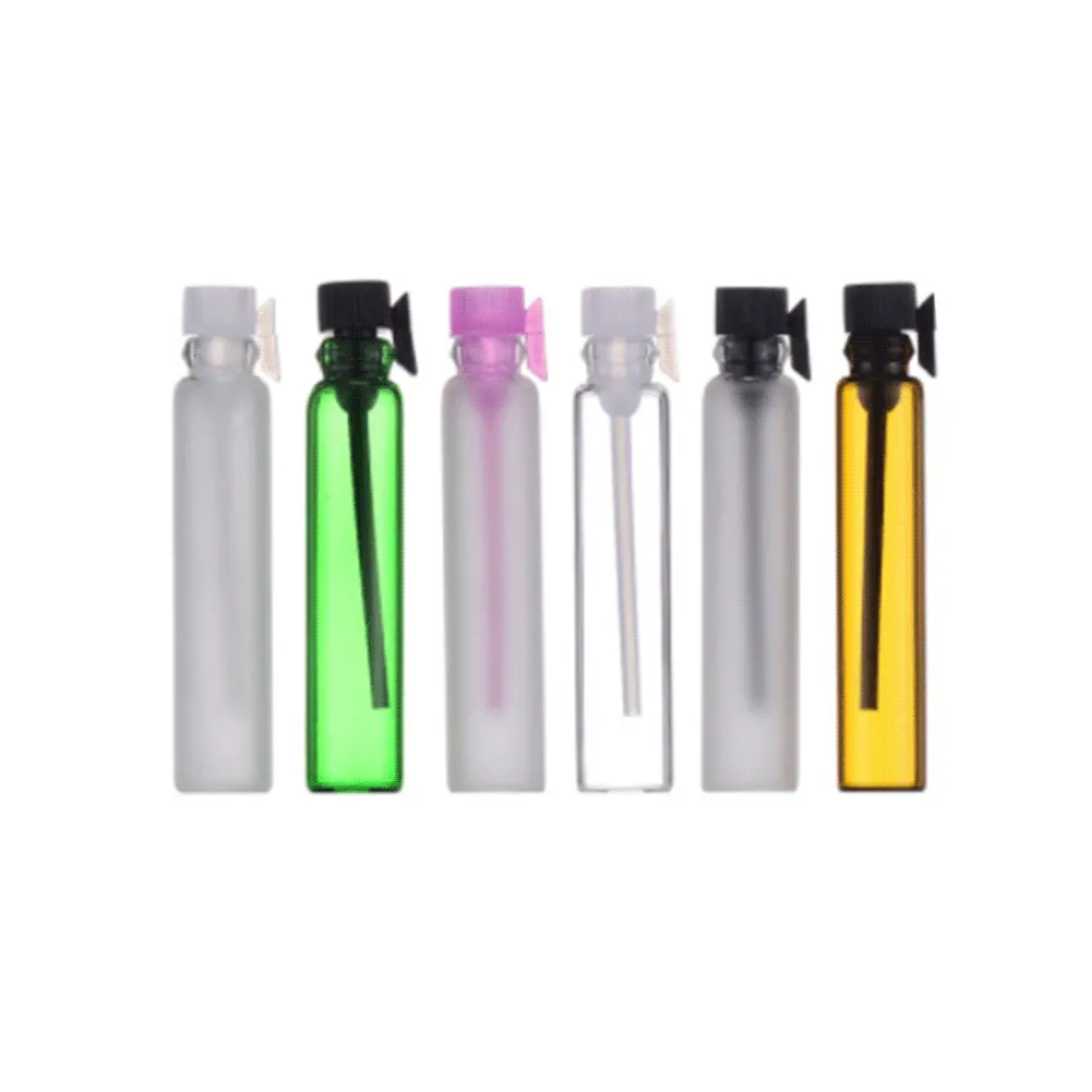 空の香水化粧品サンプルボトル1ml2mlエッセンシャルオイルサンプルボトルガラス香水サンプルバイアル