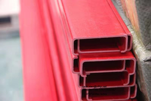 HUBEI YULONG Perfiles compuestos de fibra de vidrio Pultruded GFRP H beam para sistemas estructurales de peso ligero Precio de suministro de fábrica - Product Image 3