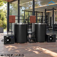 Ensemble de bain froid pour la récupération sportive, idéal pour les centres d'entraînement sportif et les clubs de fitness