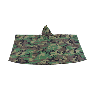 Nuevos productos calientes Woodland Ligero Poncho de camuflaje único Impermeables - Product Image 1