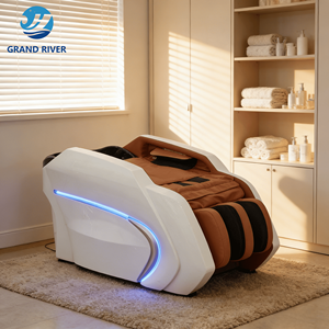 Lit <span class=keywords><strong>de</strong></span> lavage électrique massant pour <span class=keywords><strong>salon</strong></span> <span class=keywords><strong>de</strong></span> coiffure, table <span class=keywords><strong>de</strong></span> massage capillaire pour spa et <span class=keywords><strong>shampoing</strong></span> - Product Image 4