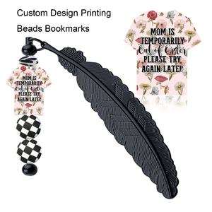 Nouvelles idées de produits 2024 : Perles focales en silicone personnalisables avec logo/image imprimée pour chemises, perles rondes, carrées, rectangulaires pour marque-pages - Product Image 5