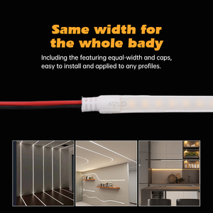 ไฟนีออนเฟล็กซ์บางพิเศษ08*04มม. ไฟ LED ซิลิโคน24V แถบไฟนีออน LED 160ดวง/m แบบไร้จุดไฟนีออน4000K 6500K - Product Image 4