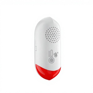Hygromètre thermomètre intelligent Tuya WiFi, moniteur d'intérieur avec alerte sonore de 80 dB et alarme lumineuse, matériau ABS - Product Image 4