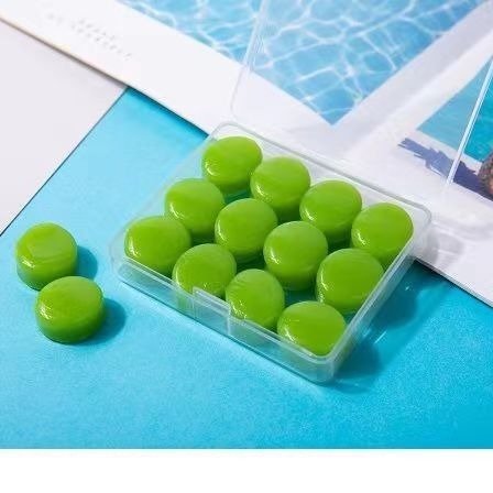 Factory Direct Hearing Aid Accessory Swimming Silicone Memory Earplug,Top Selling Silicon Gel Ear Plug