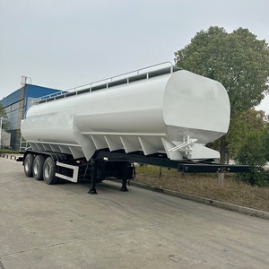 Semirremolque de Acero de Alta Calidad de 3 Ejes y 65 CBM para Transporte de Alimentos a Granel, Remolques Utilitarios para Entrega Eficiente de Alimentos para Animales - Product Image 6