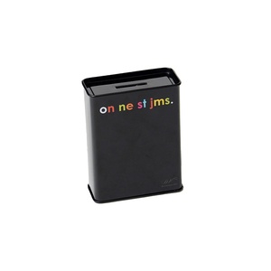 Custom Rectangular Tin Box Coin Bank Tin Money Box