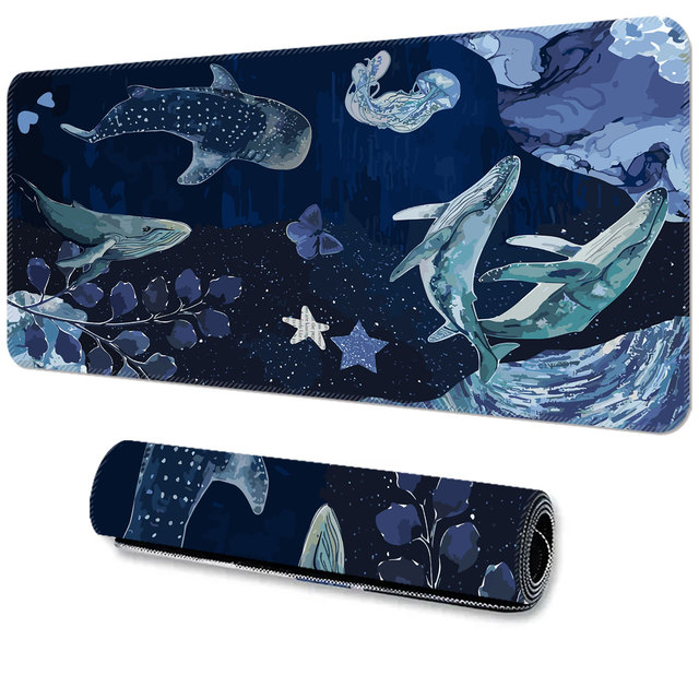 2026 Linkway XXL Neoprene Rubber Mousepad Custom Graphic Print Non-Slip Desk Gaming Keyboard Mat
