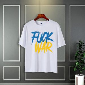 เสื้อยืดถักคอกลมผ้าโพลีเอสเตอร์สำหรับผู้ชายแบบ100% ใหม่เสื้อลายวินเทจดิจิตอลพิมพ์ตัวละครทรงหลวมแขนสั้น180g มีแพทเทิร์น - Product Image 6