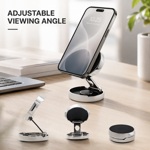 <span class=keywords><strong>Support</strong></span> de téléphone magnétique pliable en alliage pour <span class=keywords><strong>voiture</strong></span>, <span class=keywords><strong>support</strong></span> magnétique rotatif pour tableau de bord pour la navigation GPS des smartphones pendant la conduite - Product Image 5