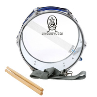 Manufacturers Supply 12-inch Blue Professional Snare Drum Students Practiced the Snare Drum