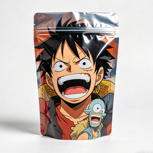 Bolsas Mylar a Prueba de Olores de 3.5g, 7g, 14g, 28g, Bolsas con Cierre Personalizadas con Estampado de Anime, Bolsas de Plástico Duraderas para Envasado de Alimentos, Bajo MOQ - Product Image 2