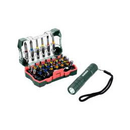 Metabo Sp Bit Box 29 Pieces With <b>Mini</b> Flashlight Tool Kit For Power Tools - Product Image 3