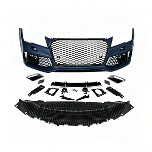 Kit carrosserie RS7 Aftermarket, pare-chocs avant avec cadre inférieur pour <span class=keywords><strong>AUDI</strong></span> A7 <span class=keywords><strong>S7</strong></span> C7 2009-2015, transformation de l'ancien au nouveau look, stock USA, livraison rapide - Product Image 3