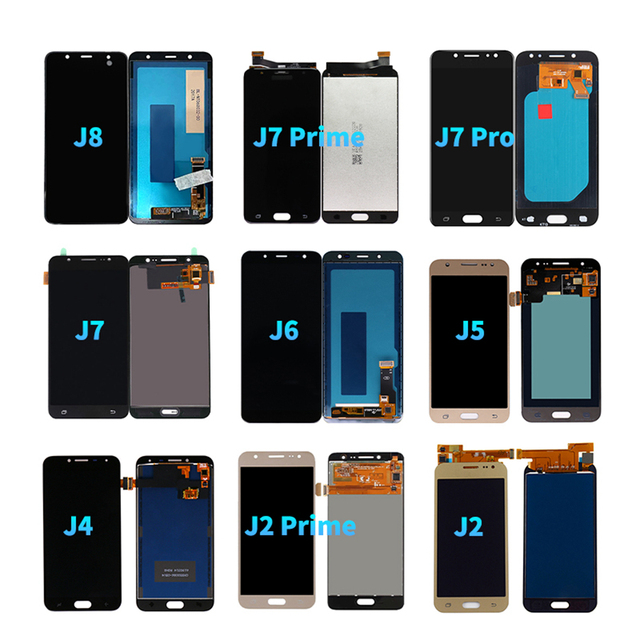 Mobile Phone Display Portable Lcd Screen Replacement for Samsung J2 Core J3 J4 J5 J6 J7 J8 Pro Prime Display Touch Pantalla