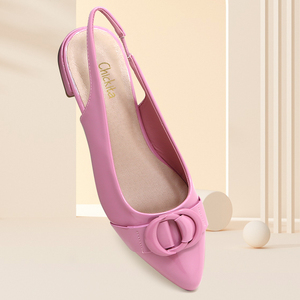 Scarpe Slingback da donna con tacco basso di <span class=keywords><strong>marca</strong></span> Chickita Best Seller popolare - Product Image 4