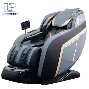 Fauteuil de massage électrique LEERCON 2026 Zero Gravity 4D avec fonction <span class=keywords><strong>Shiatsu</strong></span>, pétrissage, inclinaison électrique, rail SL, chauffage et pression d'air pour le corps entier - Product Image 1